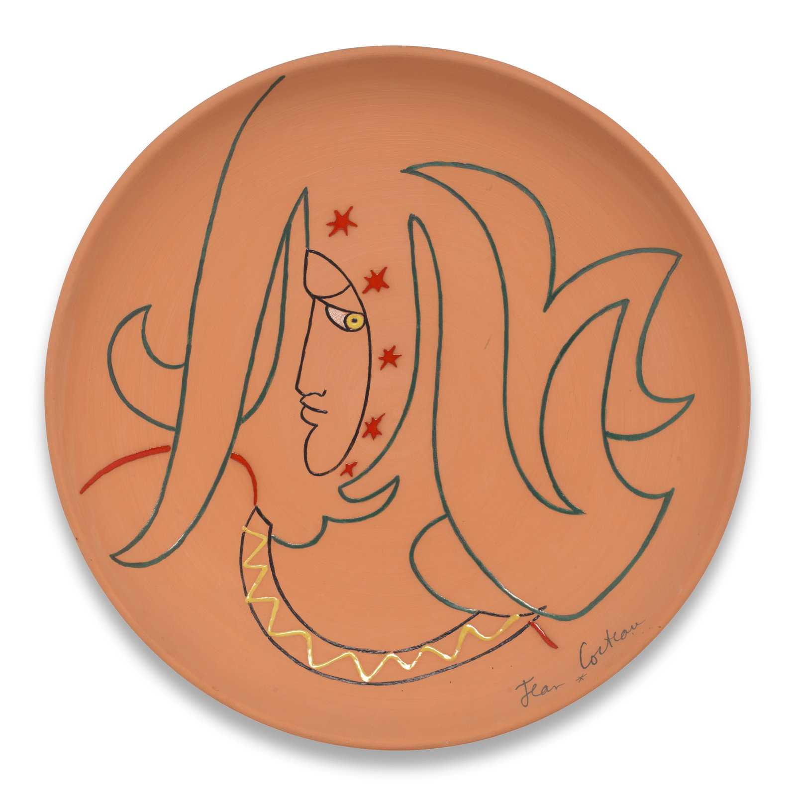 Jean Cocteau (French, 1889-1963) Le Fou du Roy signed Jean Cocteau; marked and numbered Édi... (1 of 1)