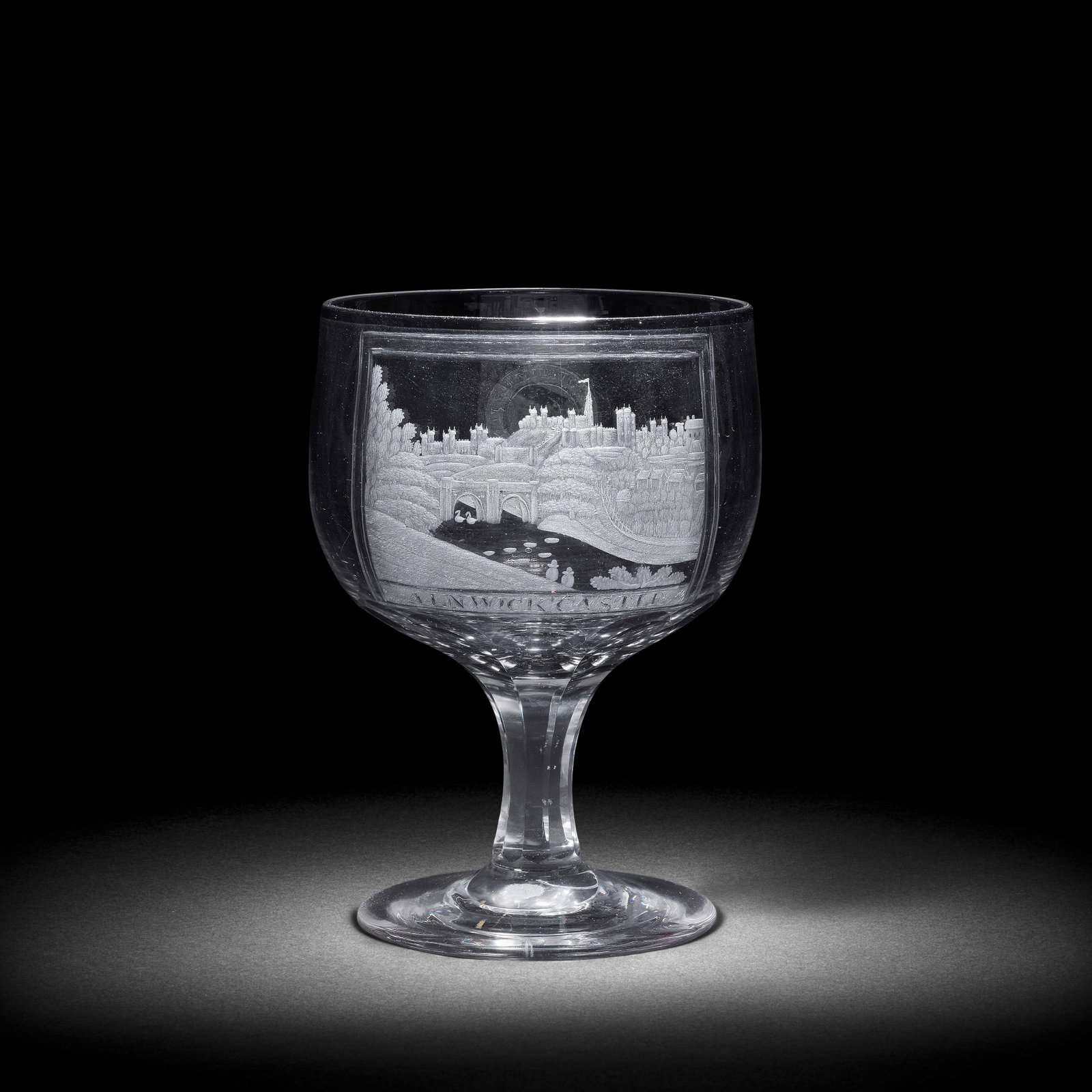 A fine North East engraved rummer, circa 1820-30 (1 of 1)