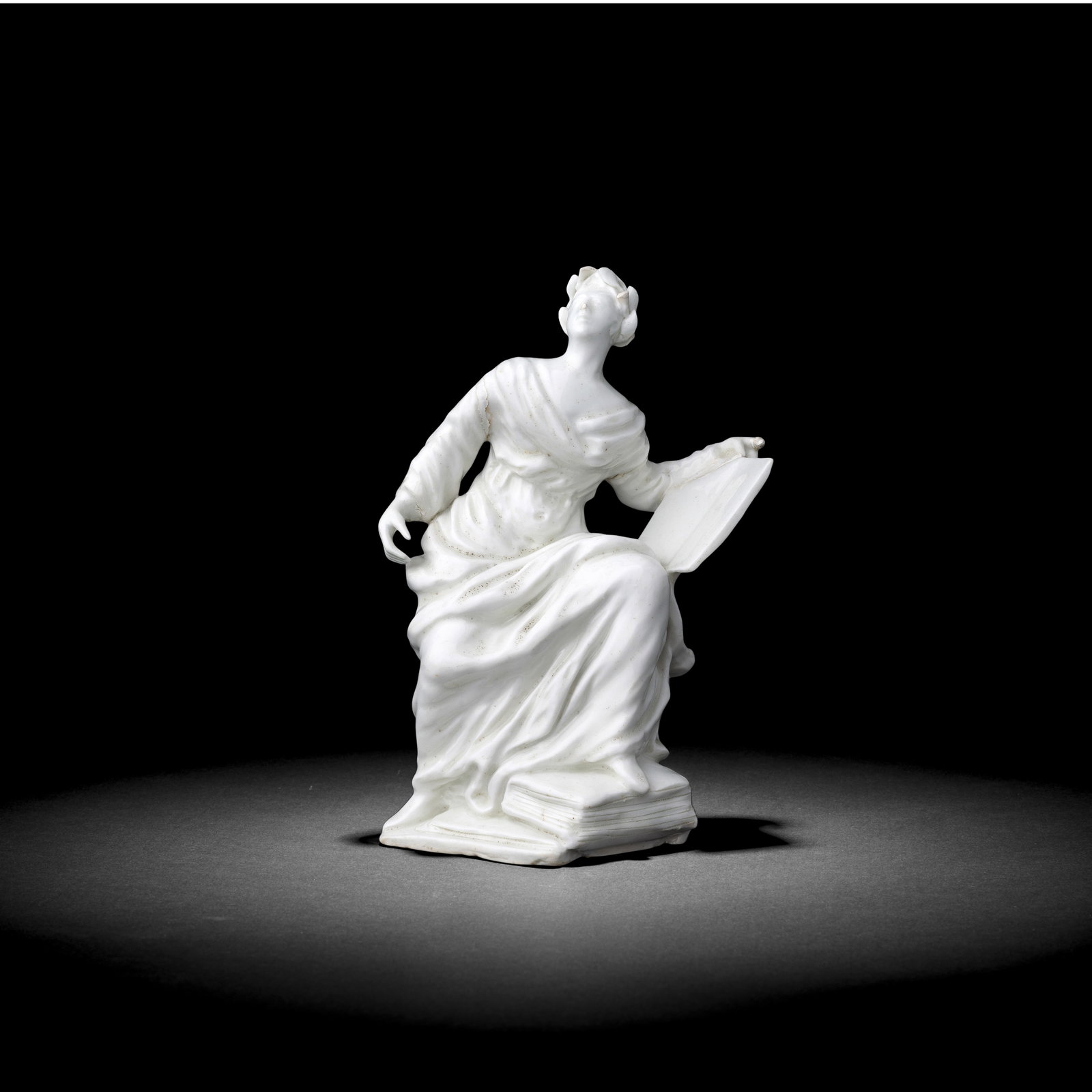 A Bow figure of the muse 'Clio', circa 1750-52 (1 of 1)