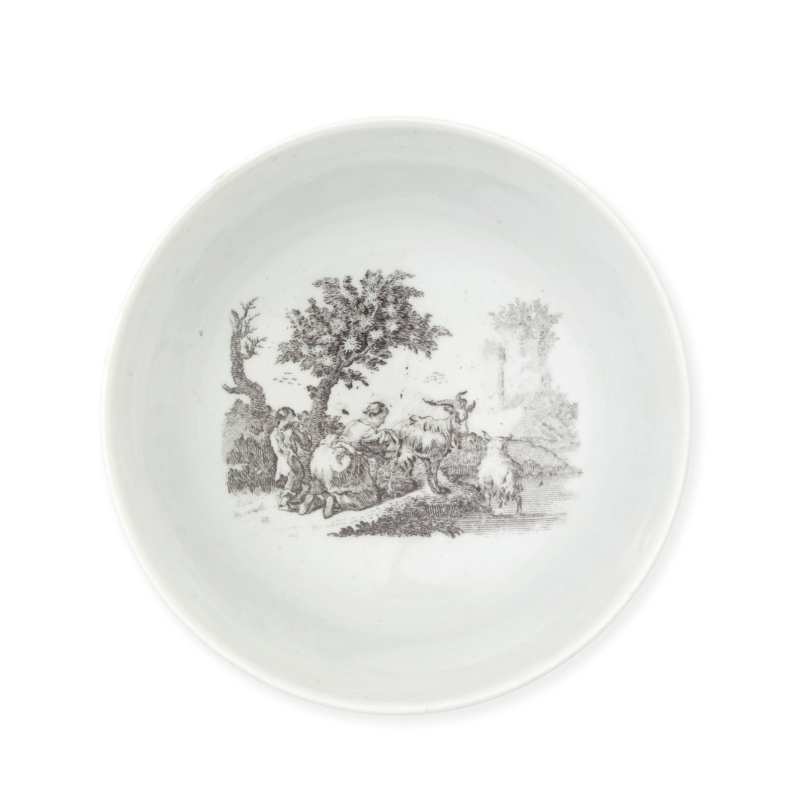 A rare Worcester bowl, circa 1756-57 (1 of 1)