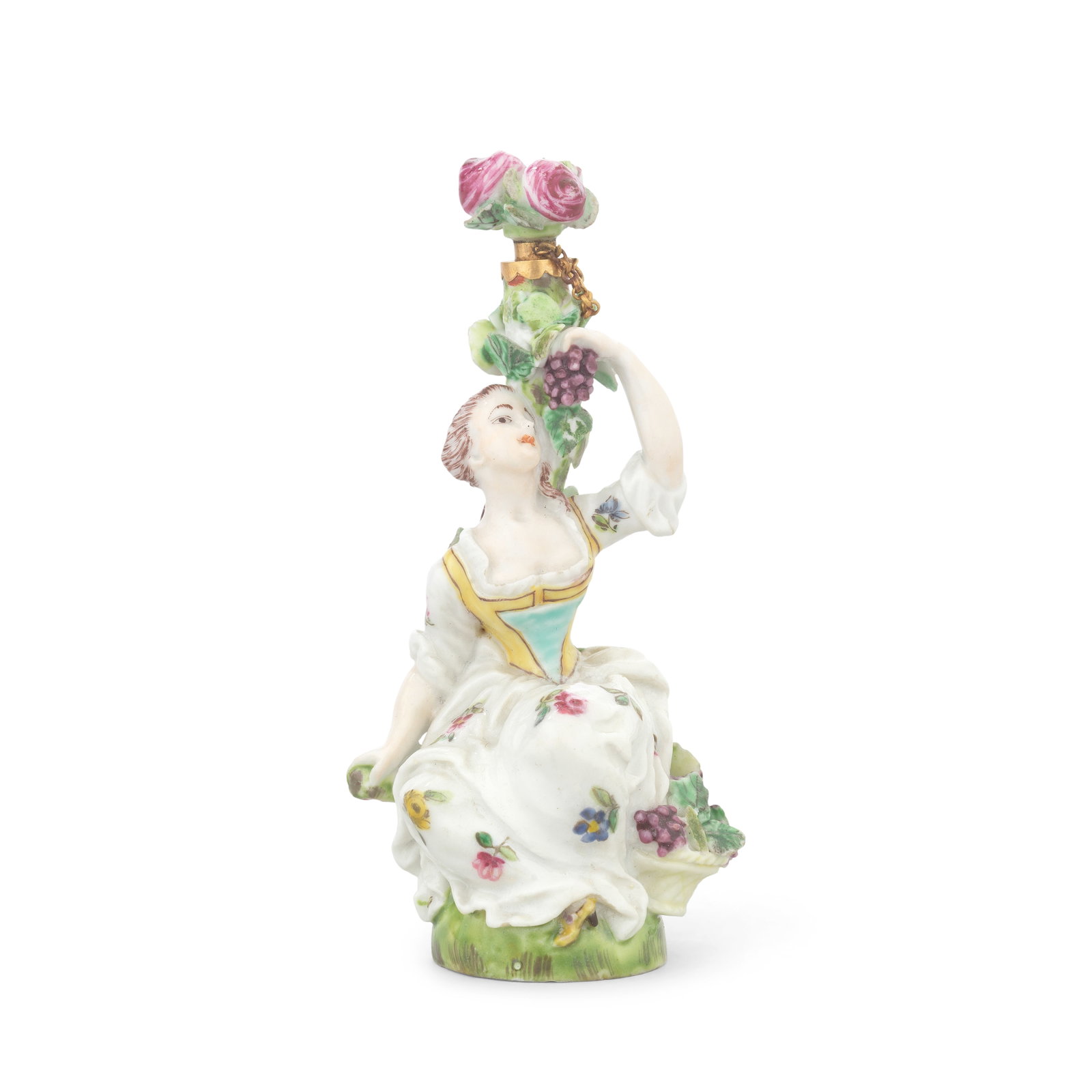 A St James's (Charles Gouyn) scent bottle and stopper, circa 1751-59 (1 of 1)