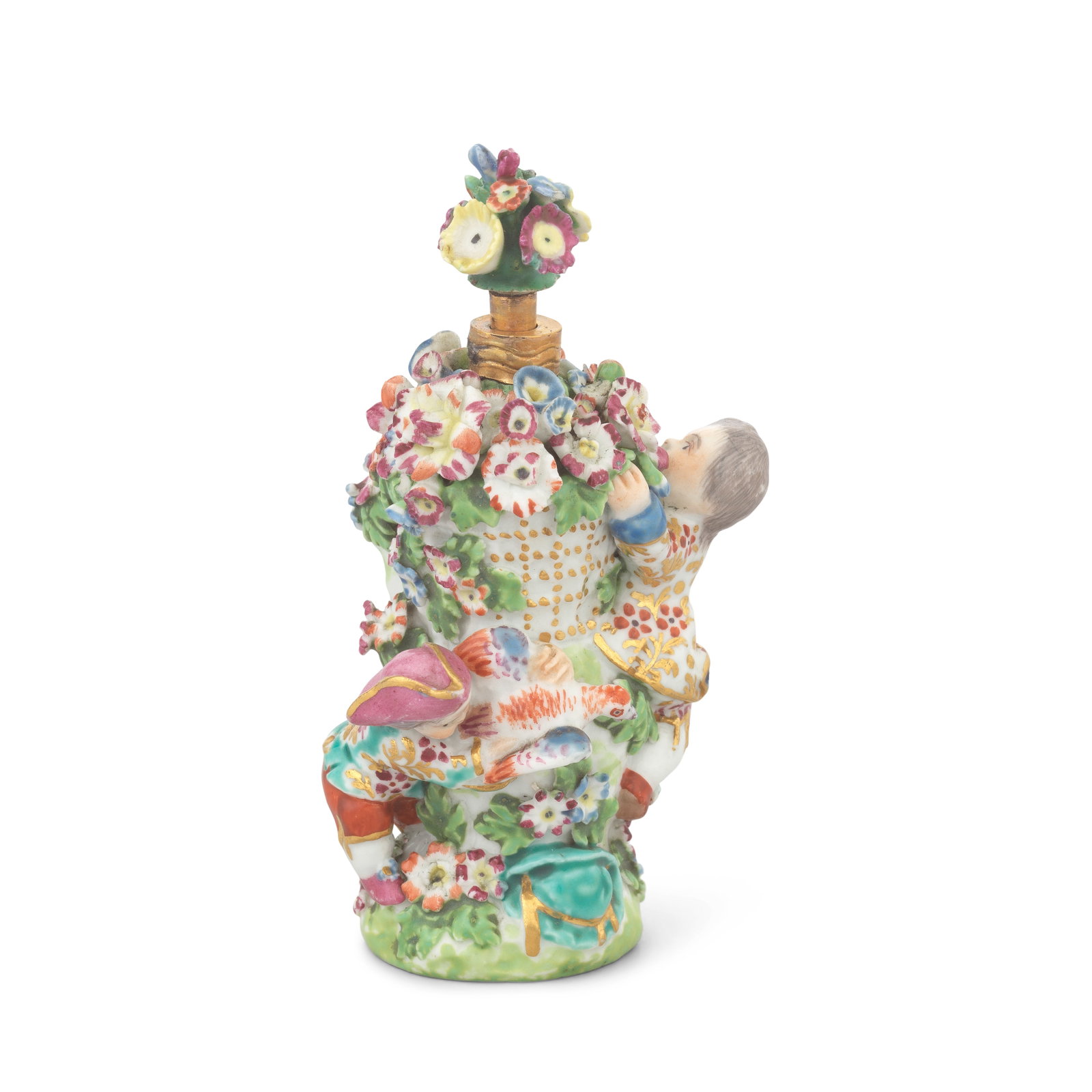 A Chelsea scent bottle and stopper, circa 1758-62 (1 of 1)