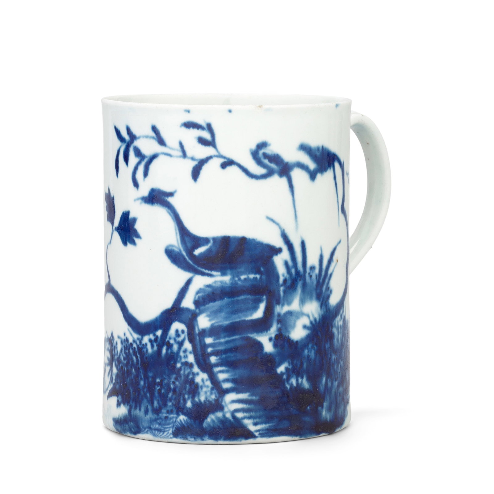A rare Worcester mug, circa 1758 (1 of 1)