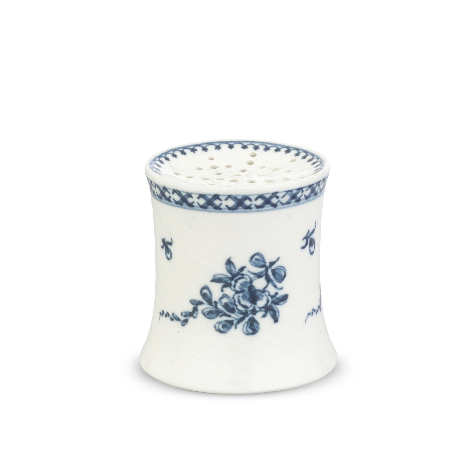 An exceptionally rare Bristol (William Cookworthy) pounce pot or sander, circa 1772 (1 of 1)