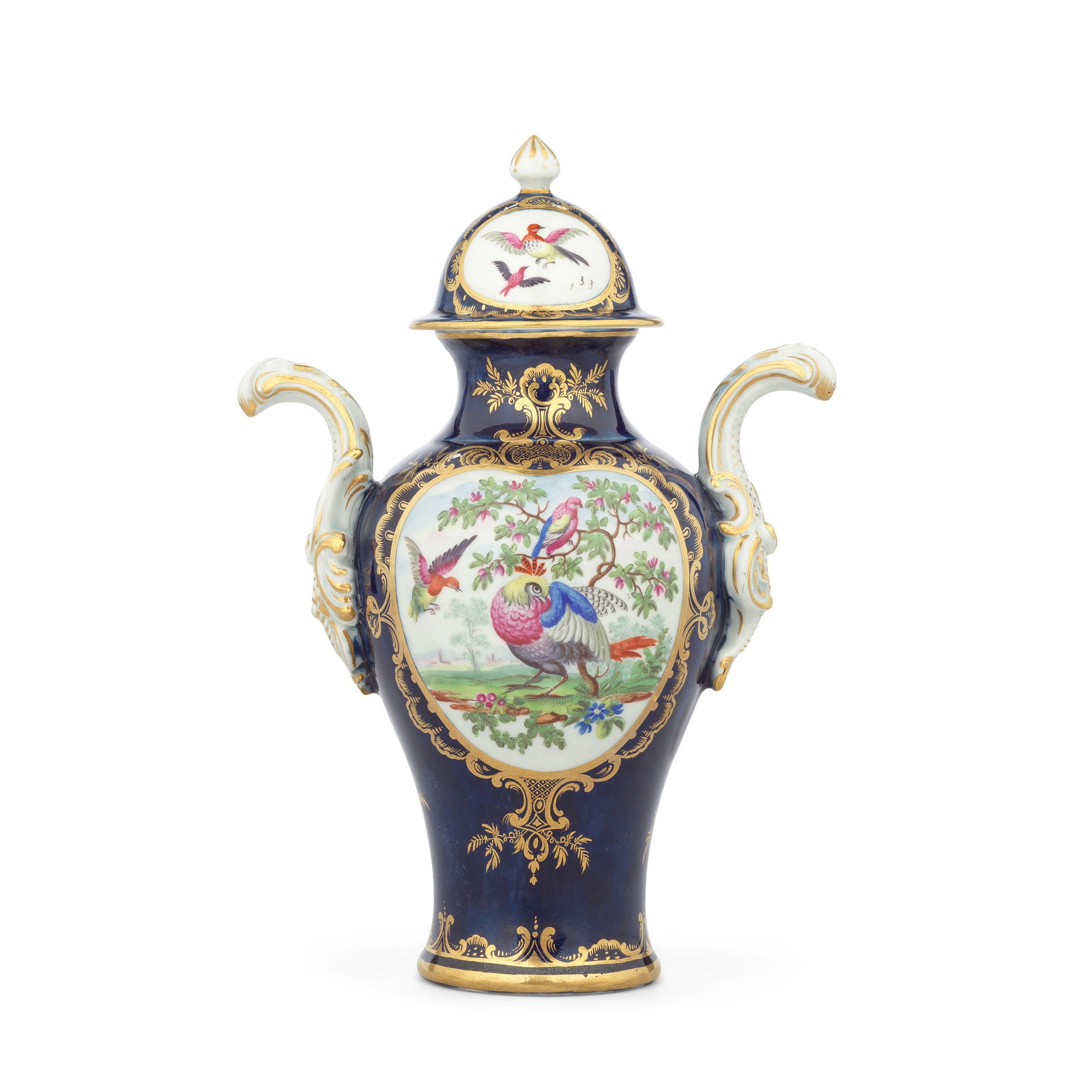 A fine Worcester vase and cover, circa 1770 (1 of 1)