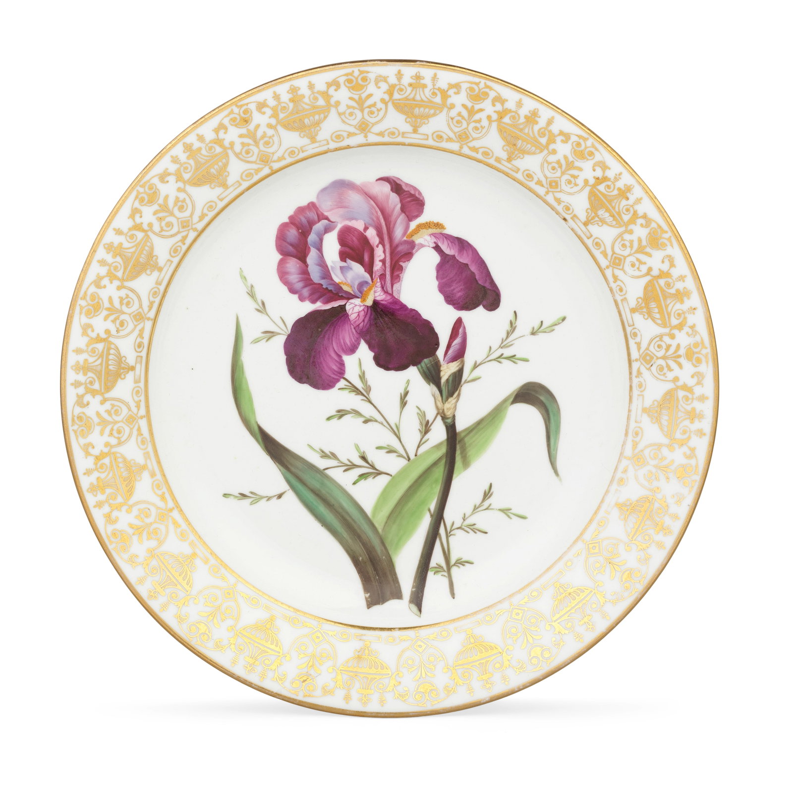 A good Swansea plate from the Marquess of Exeter Service, circa 1815-17 (1 of 1)