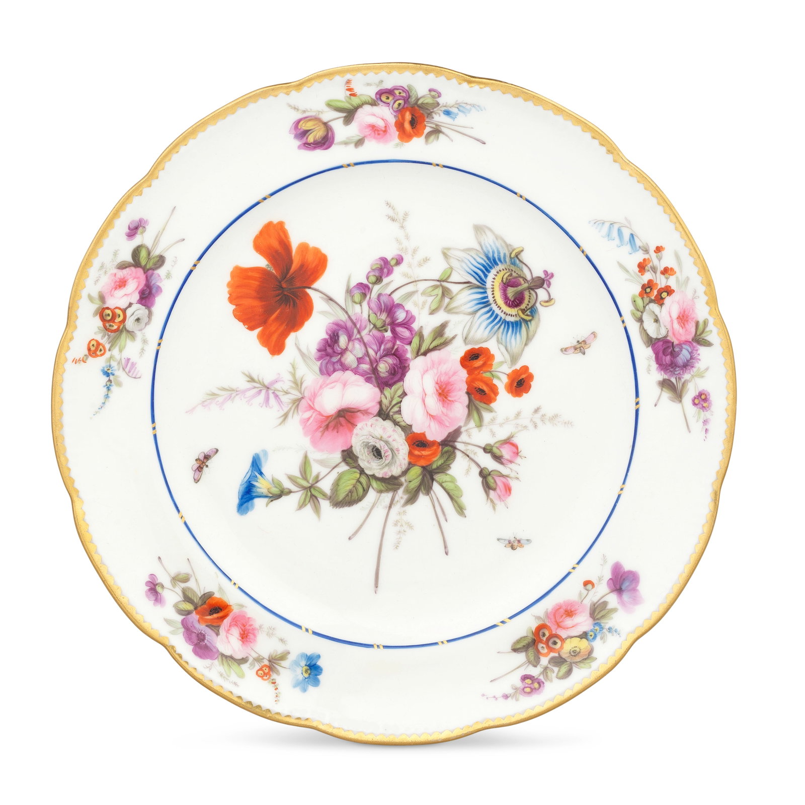 A good Nantgarw plate, circa 1818-20 (1 of 1)