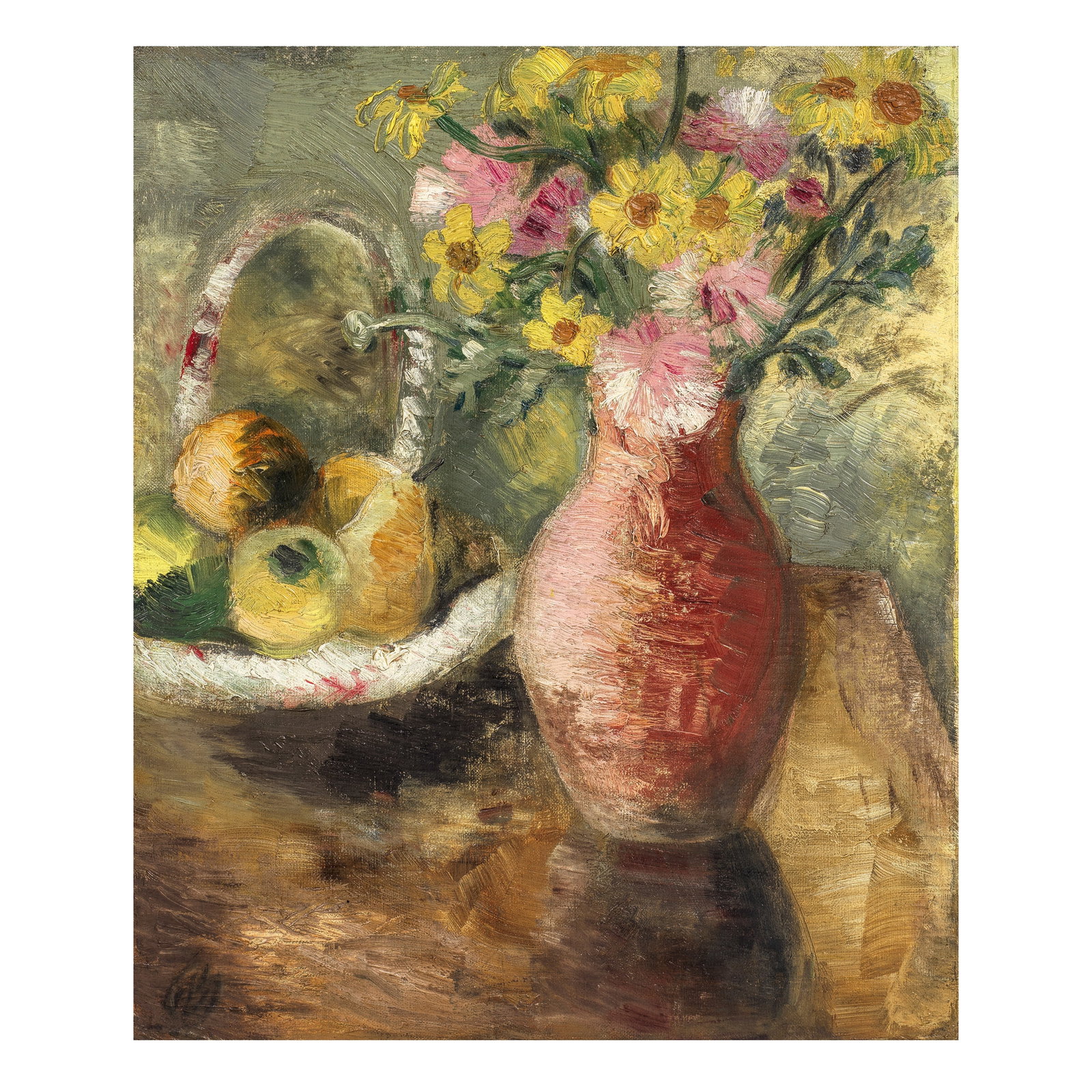 Paul Nash (British, 1889-1946) Summer Flowers in a Vase 43.3 x 36.3 cm. (17 1/8 x 14 3/8 in.) (1 of 1)