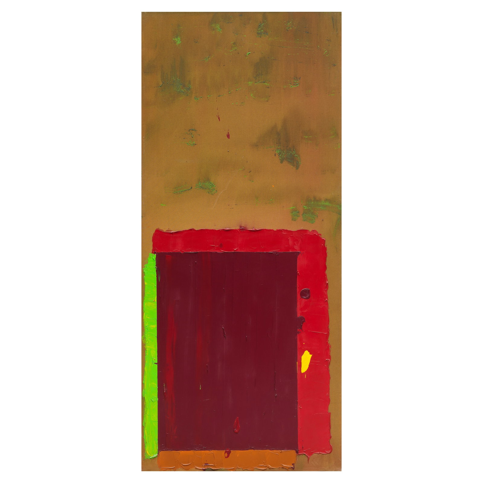 John Hoyland R.A. (British, 1934-2011) 15.6.69 214.5 x 90.7 cm. (84 1/2 x 35 3/4 in.) (1 of 1)