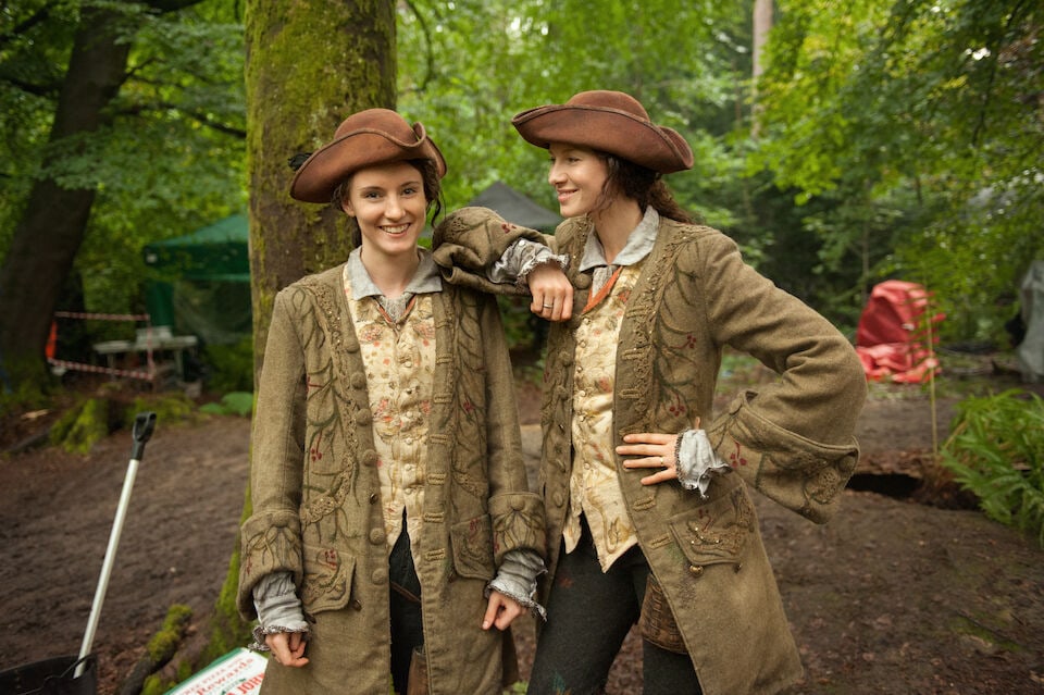 Claire's juggler costume, worn in her search for Jamie Season 1, Episode 14, 'The Search' 7 - 2