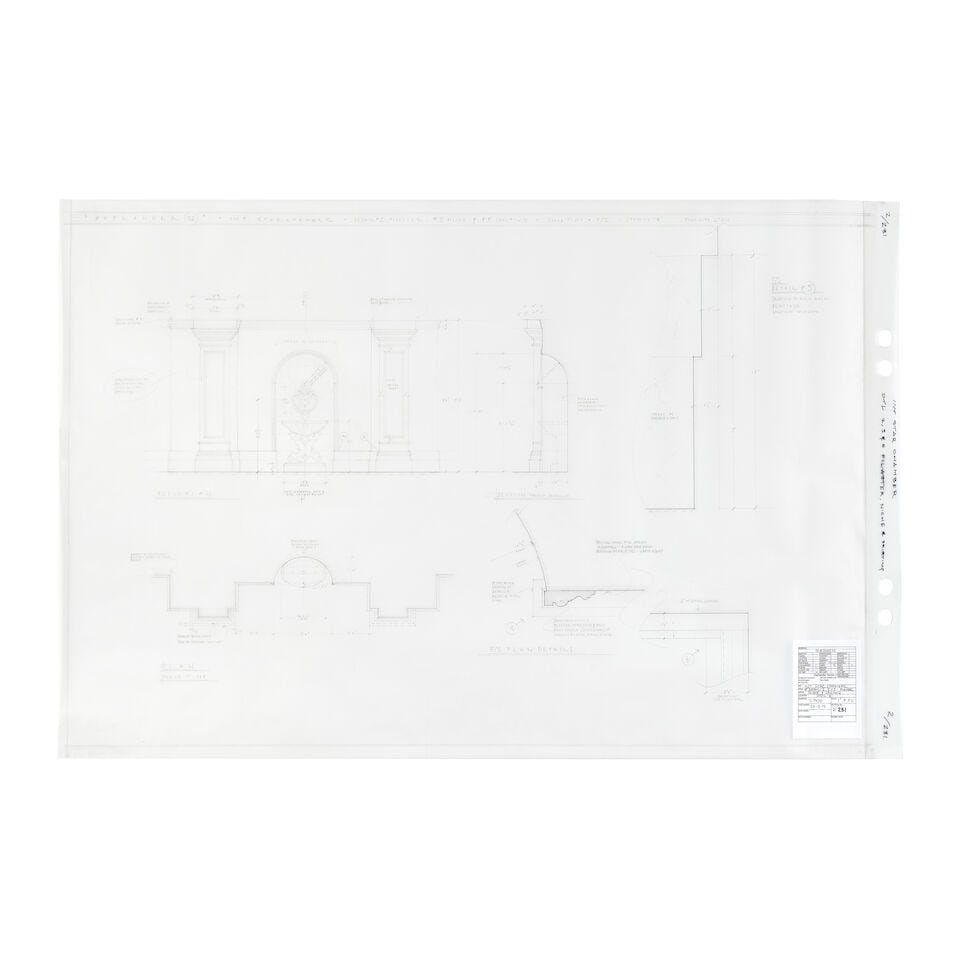 The Making of Outlander: The Star Chamber set Created by the Outlander Art Department for Season... - 2