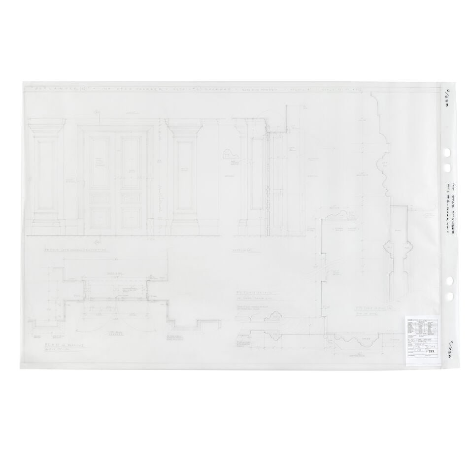 The Making of Outlander: The Star Chamber set Created by the Outlander Art Department for Season... - 8