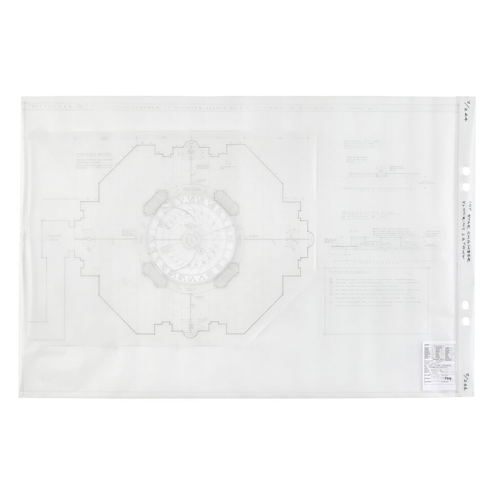 The Making of Outlander: The Star Chamber set Created by the Outlander Art Department for Season... - 9