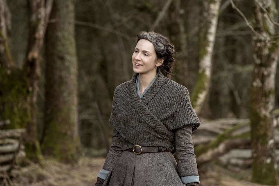 Claire's daywear with shawl, Season 6, Episode 3, 'Temperance' 7 - 3