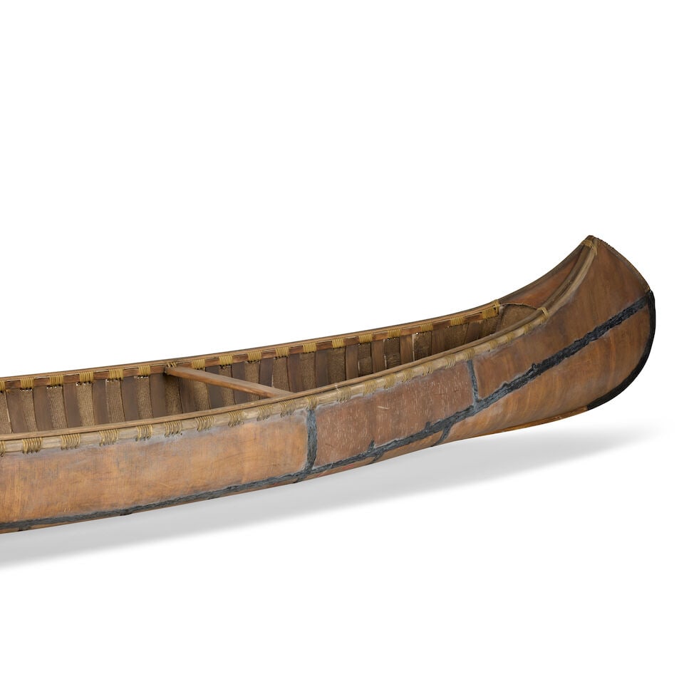 A Canadian birch bark and spruce wood canoe Season 4, Episode 13, 'Man of Worth' - 2