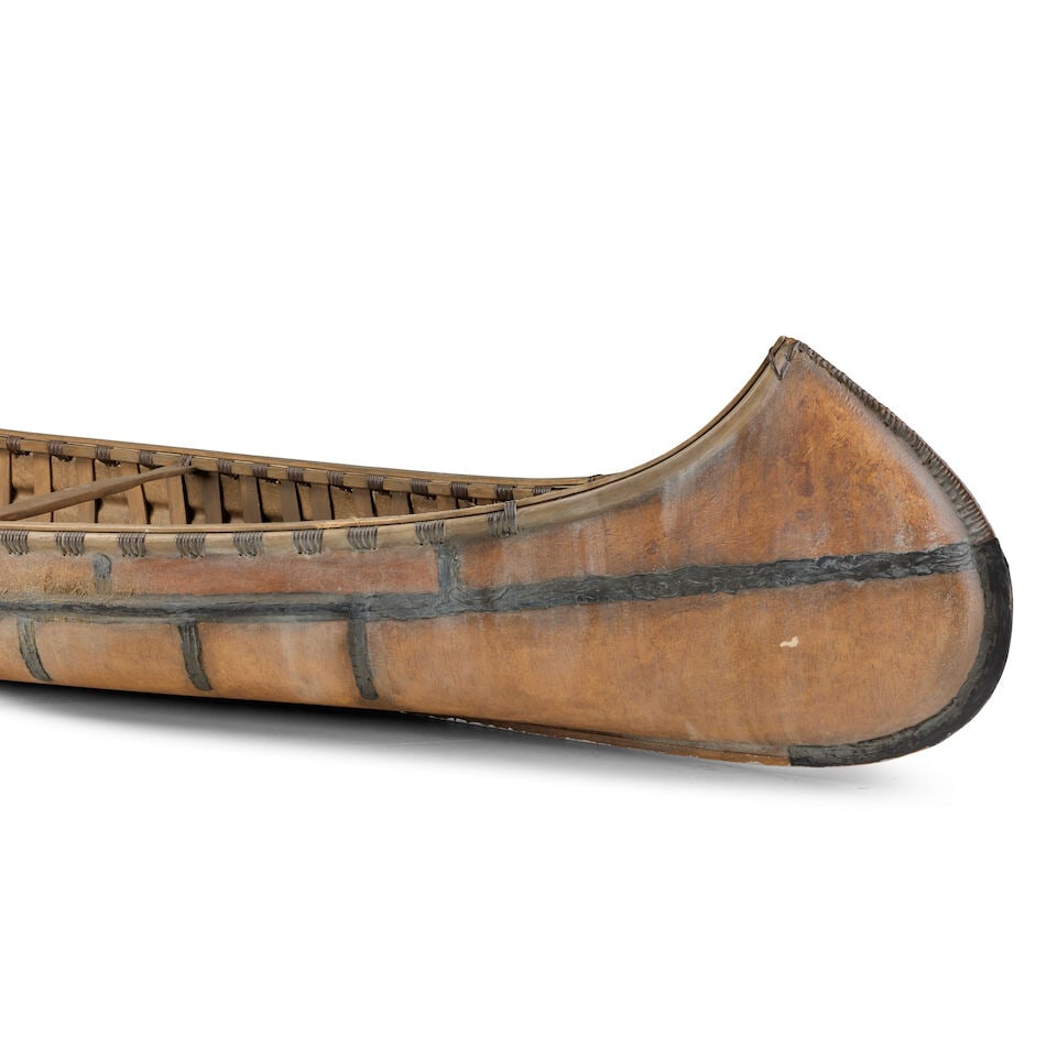 A Canadian cedar wood and fibreglass canoe Season 4, Episode 13, 'Man of Worth' - 2