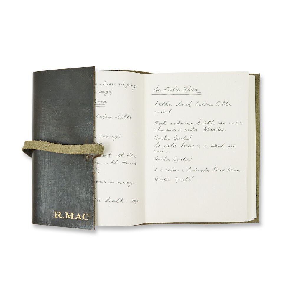 Roger's dark brown leather journal Season 7, Episode 4, 'A Most Uncomfortable Woman' - 2