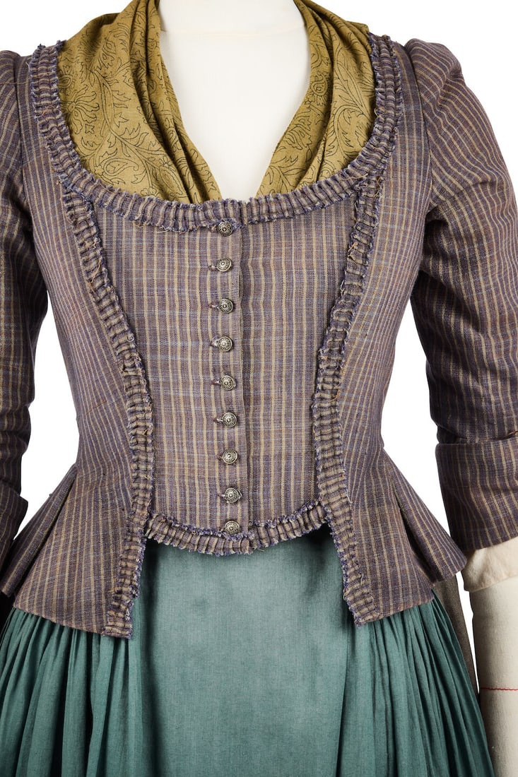 Two day costumes, worn by Marsali Season 8, Episode 1, 'Soul of a Rebel' Qty - 2