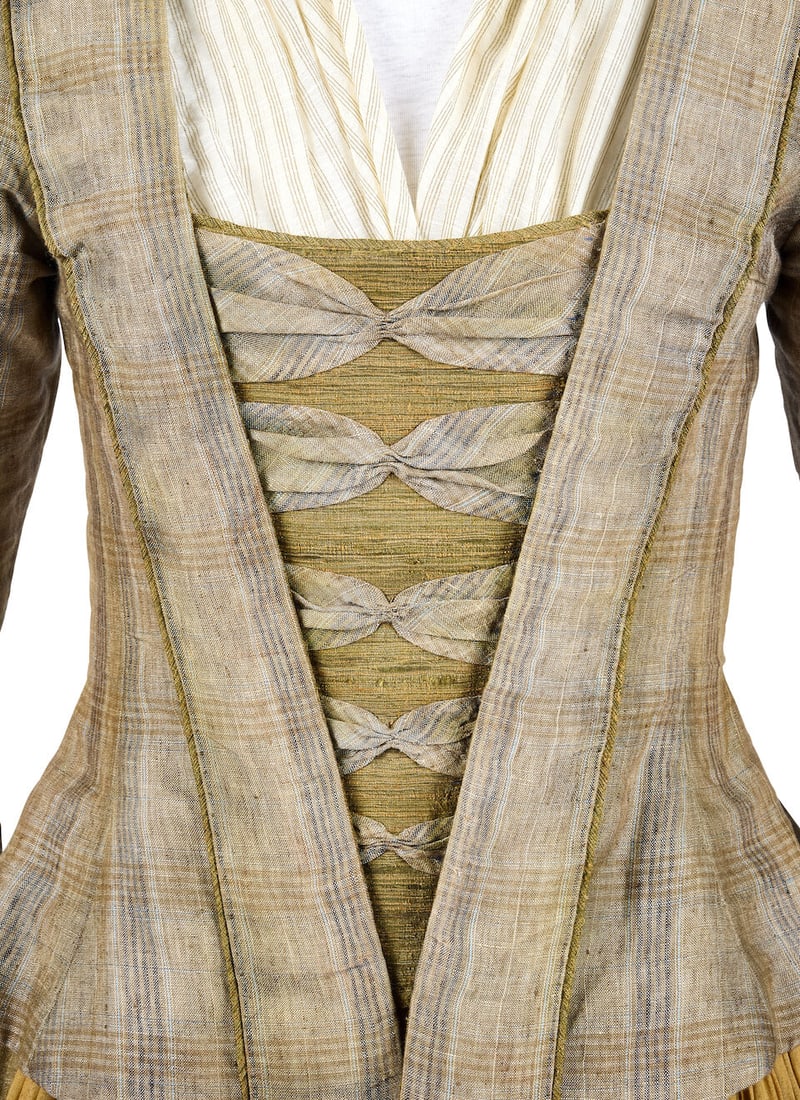 Two day costumes, worn by Marsali Season 8, Episode 1, 'Soul of a Rebel' Qty - 7