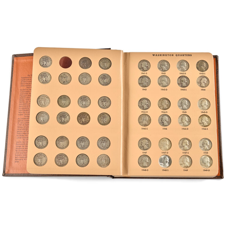 A NEARLY COMPLETE SET OF UNITED STATES WASHINGTON QUARTERS, 1932-1998, INCLUDING PROOF-ONLY ISSUES. - 3