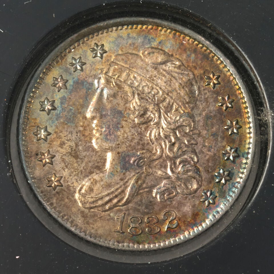 THREE UNITED STATES HALF DIMES. - 2