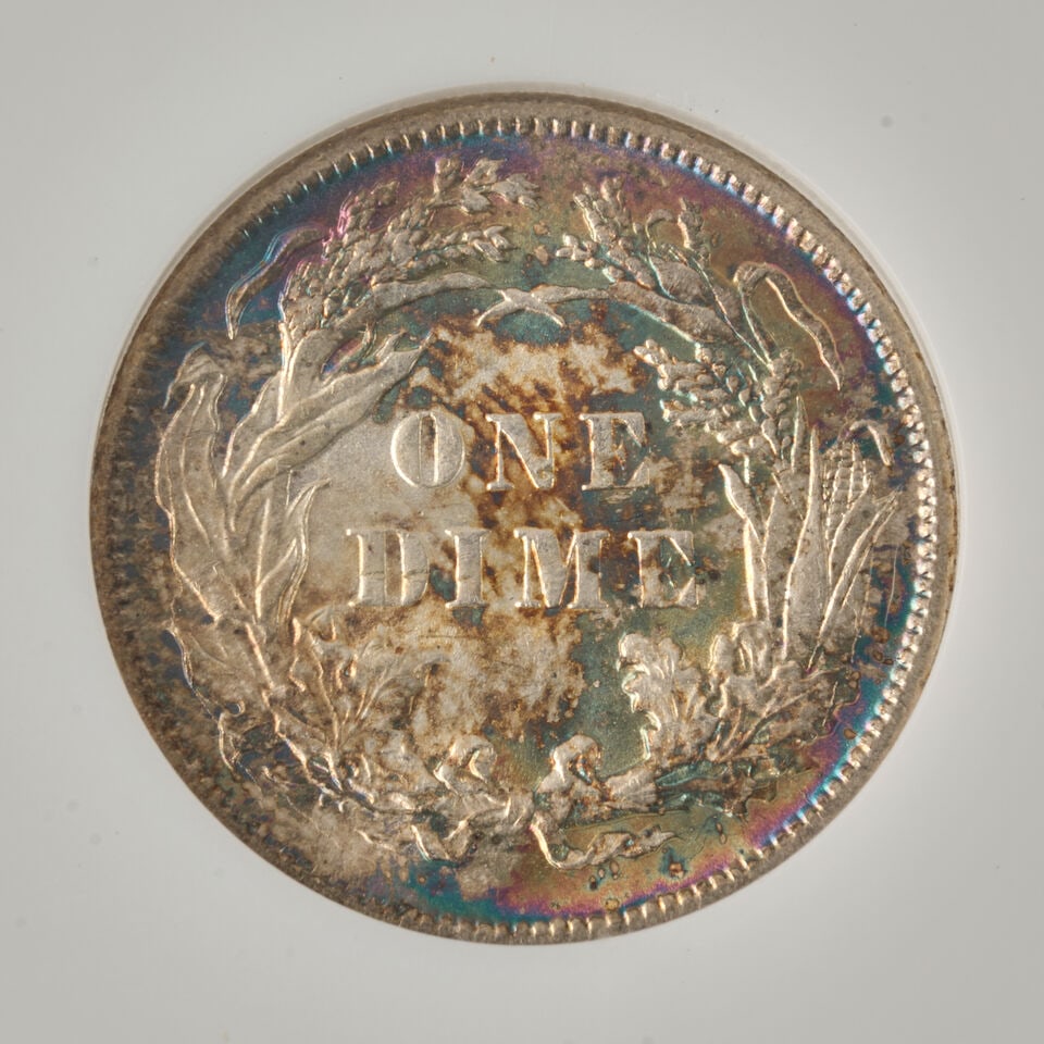 THREE UNITED STATES DIMES. - 3