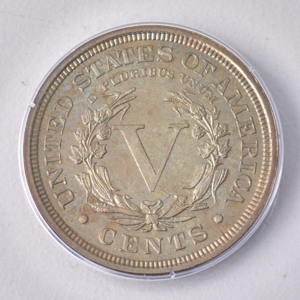 A GROUP OF UNITED STATES NICKELS. - 3