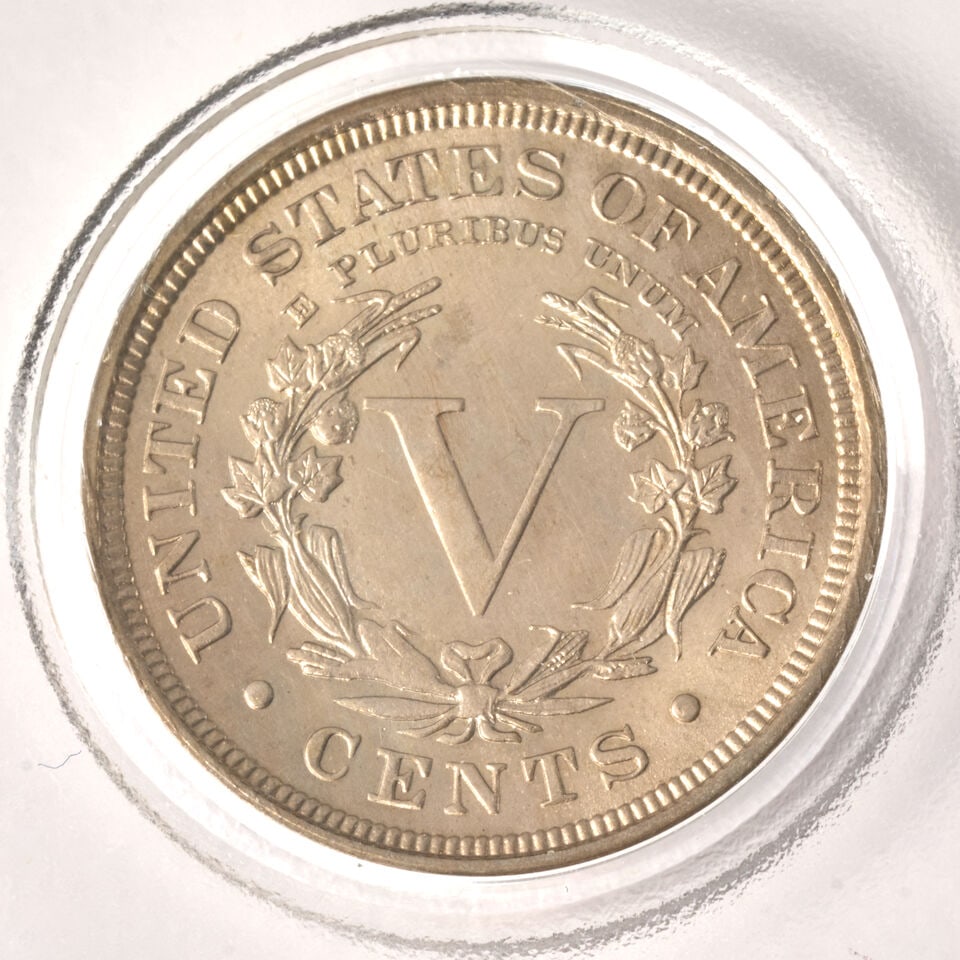 A GROUP OF UNITED STATES NICKELS. - 5