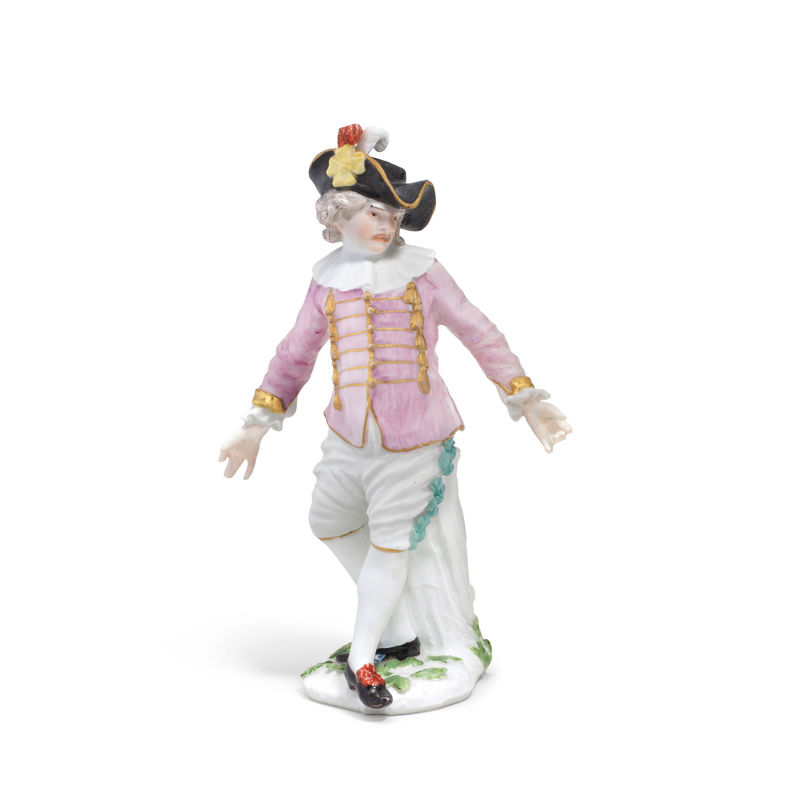A Meissen figure of a dancing comedian, circa 1760 (1 of 1)
