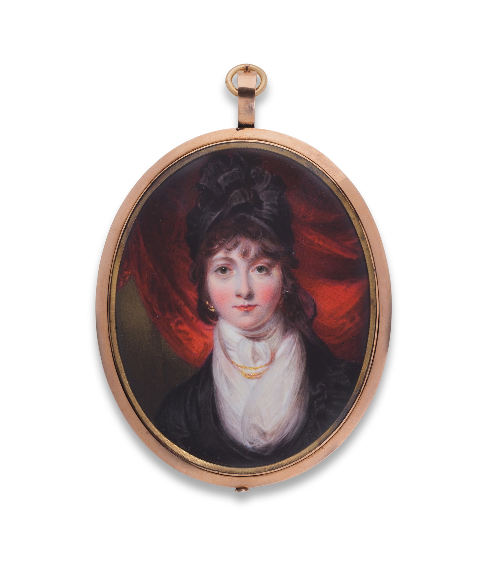 Henry Bone R.A. (1755-1834) Felicity Jean Trotter (née Swinton) (1774-1844), wearing white ... (1 of 1)