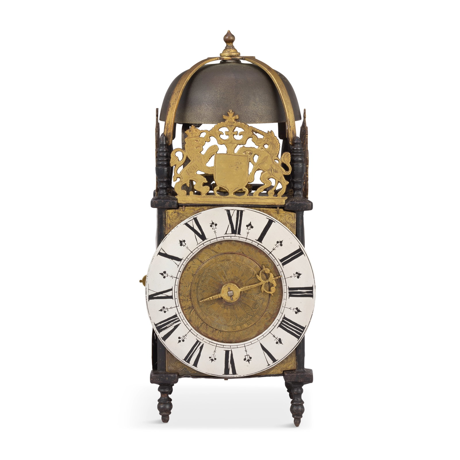 A rare and interesting 17th century iron and brass West country lantern clock Anonymous, probabl... (1 of 1)