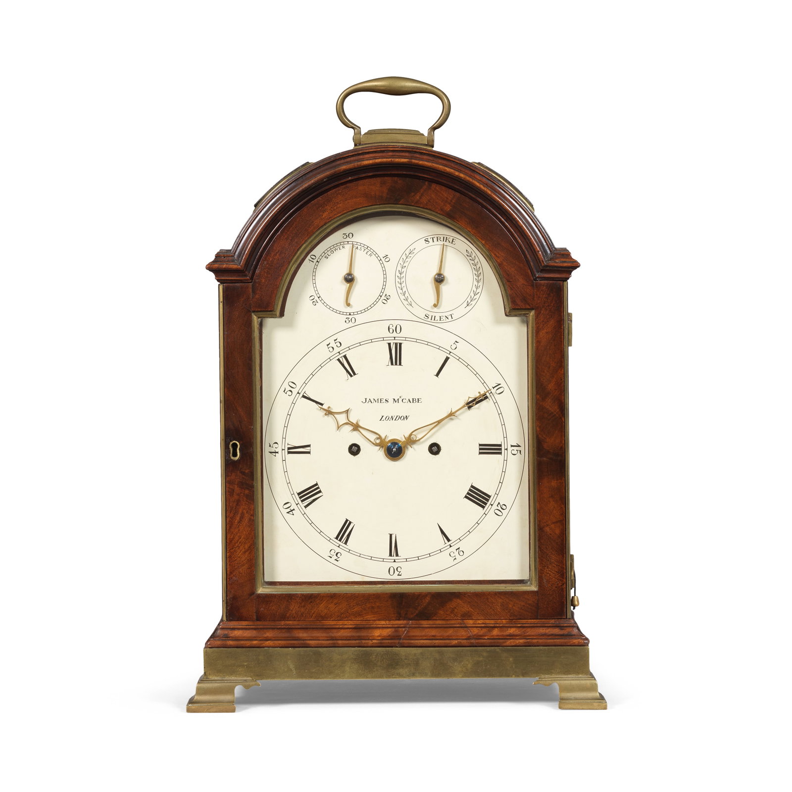 An early 19th century Regency mahogany triple pad table clock James McCabe, London (1 of 1)