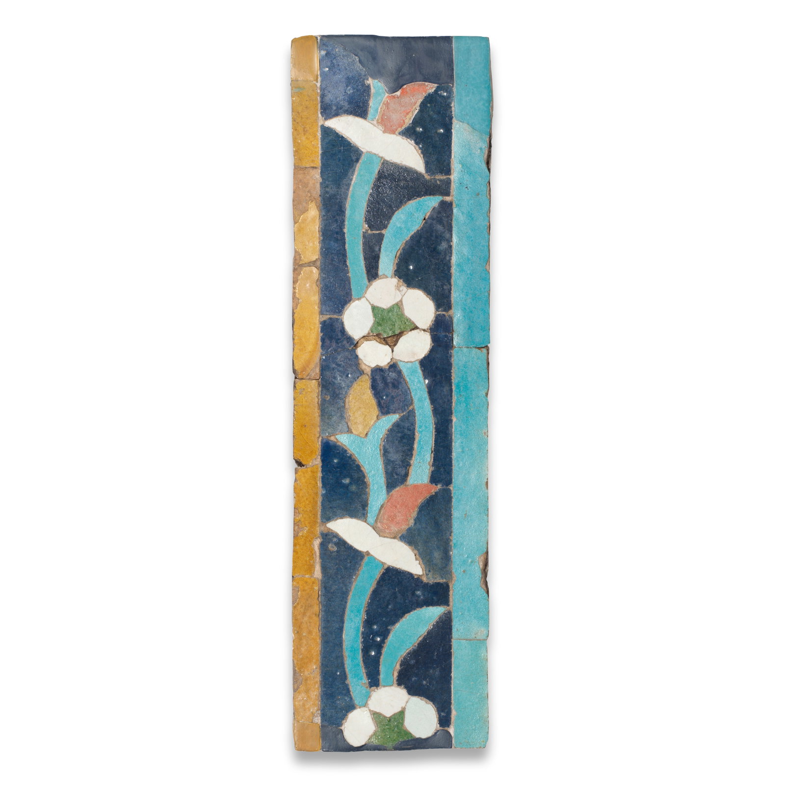 A Timurid mosaic pottery tile Central Asia or Persia, 15th Century (1 of 1)