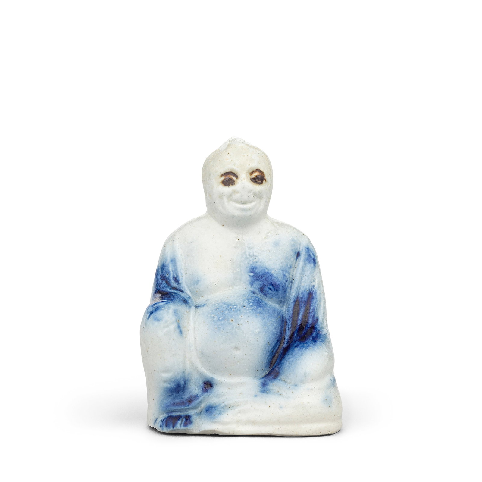 A rare Staffordshire saltglaze figure of Budai Heshang, circa 1750 (1 of 1)