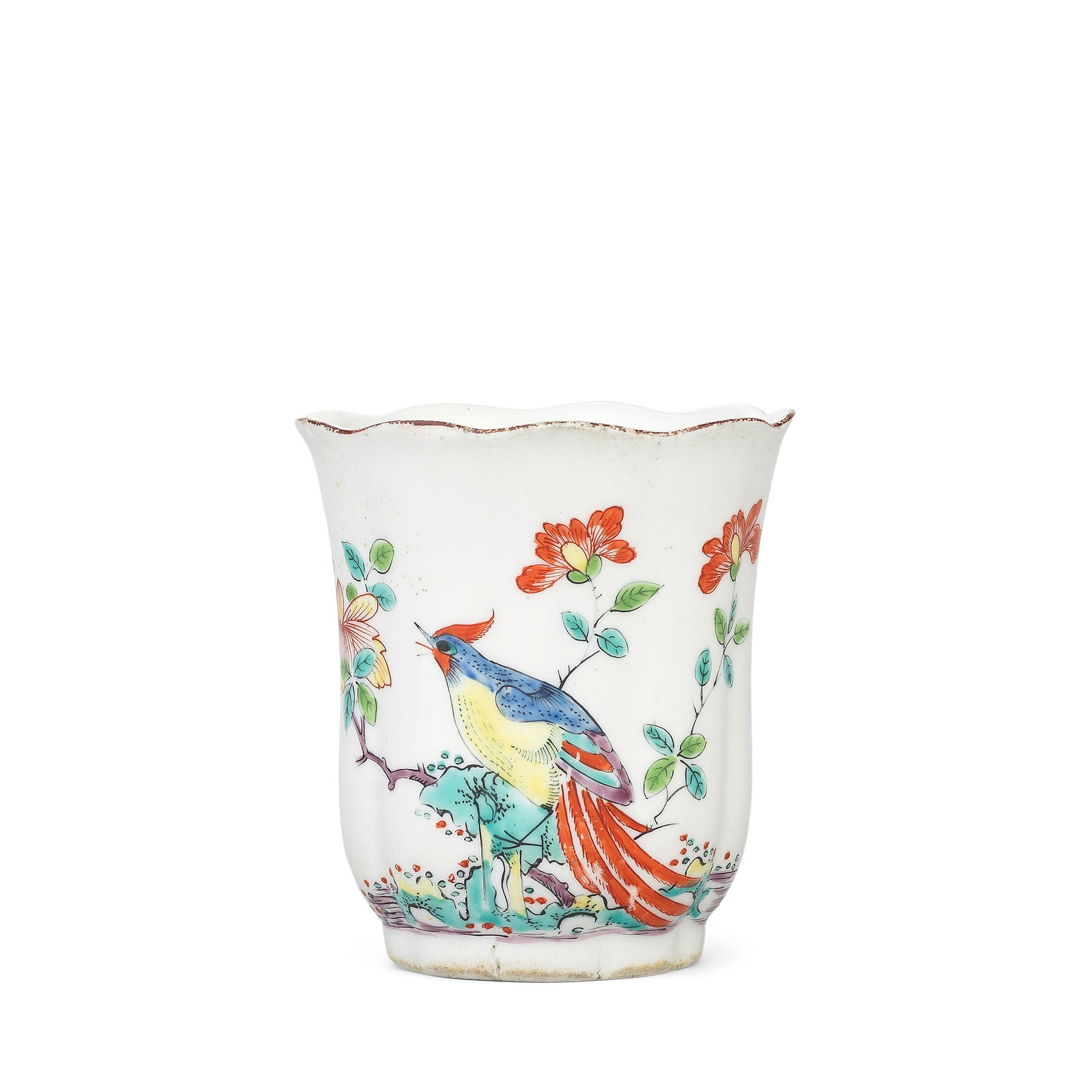 A Chelsea beaker, circa 1748-50 (1 of 1)