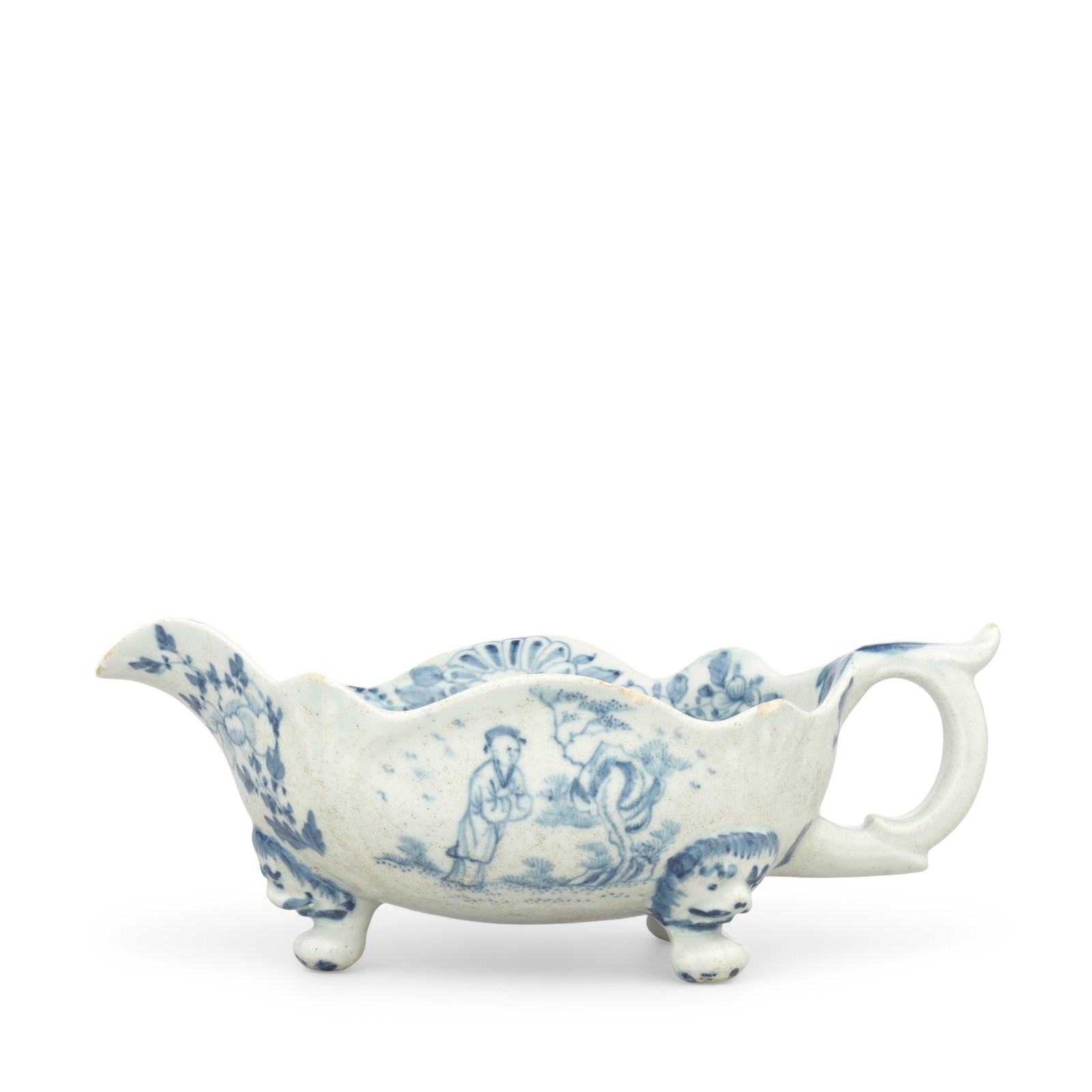 A fine Limehouse sauceboat, circa 1746-48 (1 of 1)