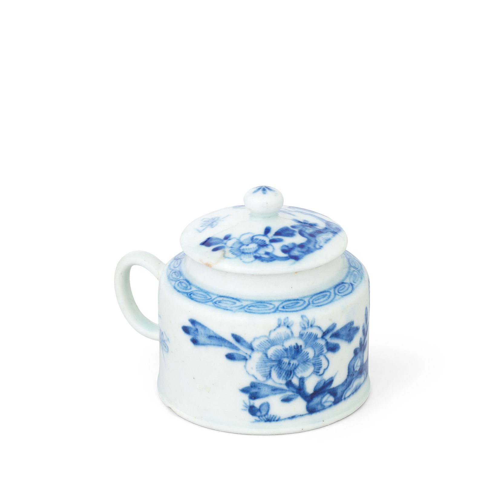 A Bow mustard pot and cover, circa 1750-52 (1 of 1)