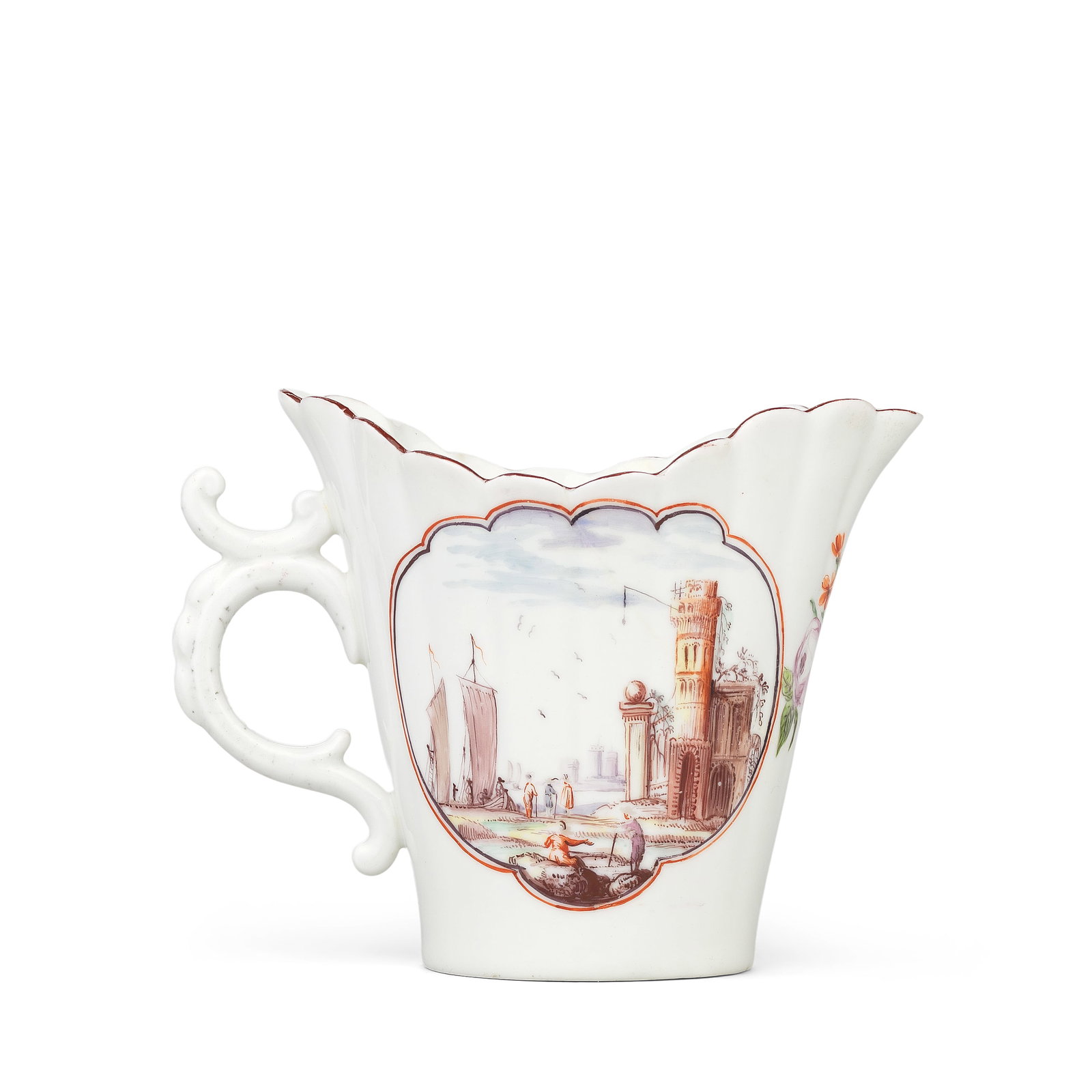 A Chelsea milk jug, circa 1752-54 (1 of 1)