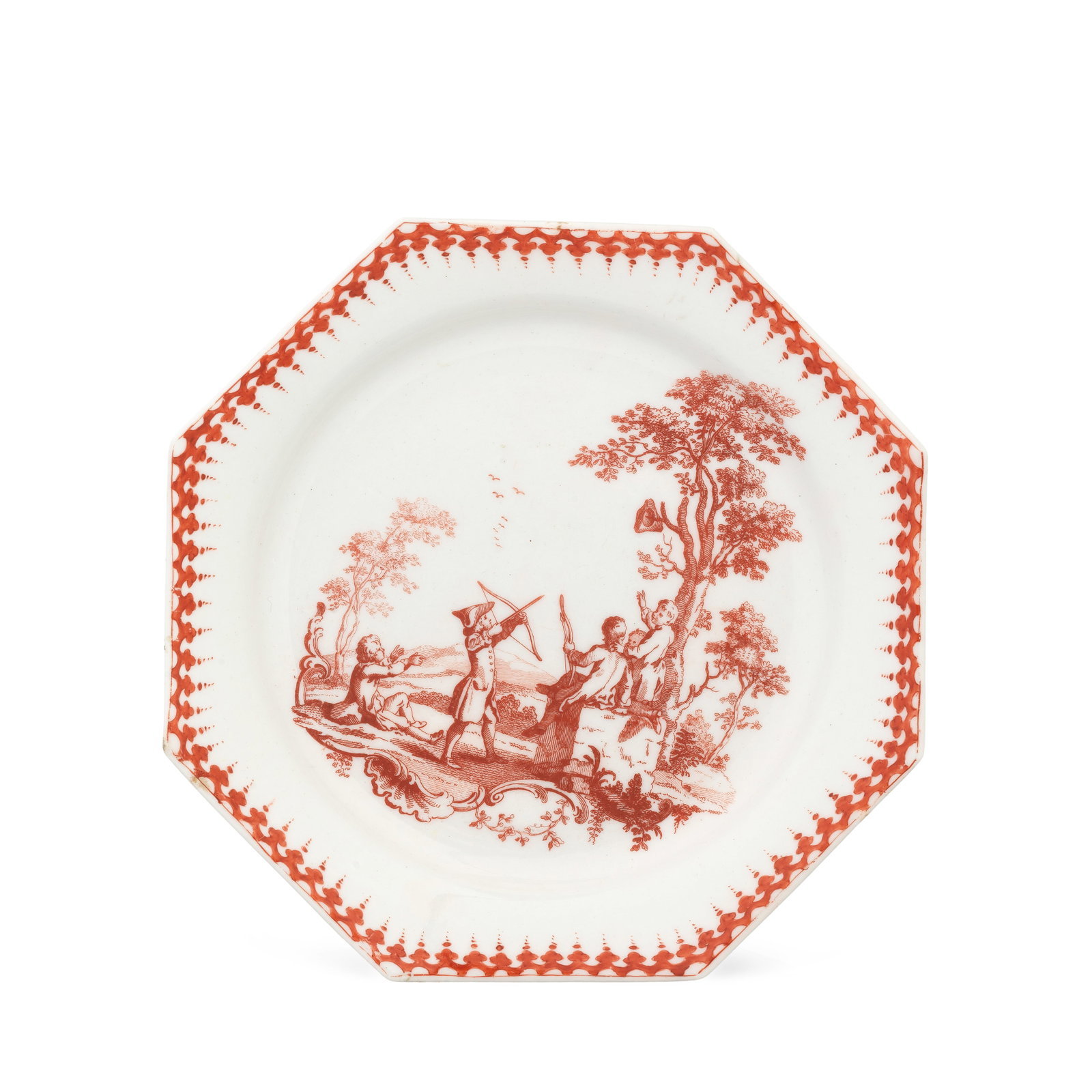 A good Bow plate, circa 1756-58 (1 of 1)