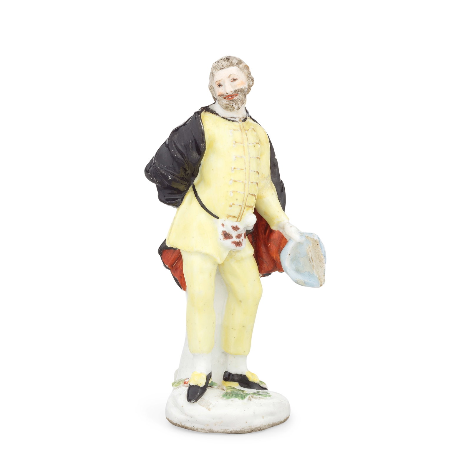 A rare Chelsea Commedia dell'Arte figure of Scapin, circa 1752 (1 of 1)