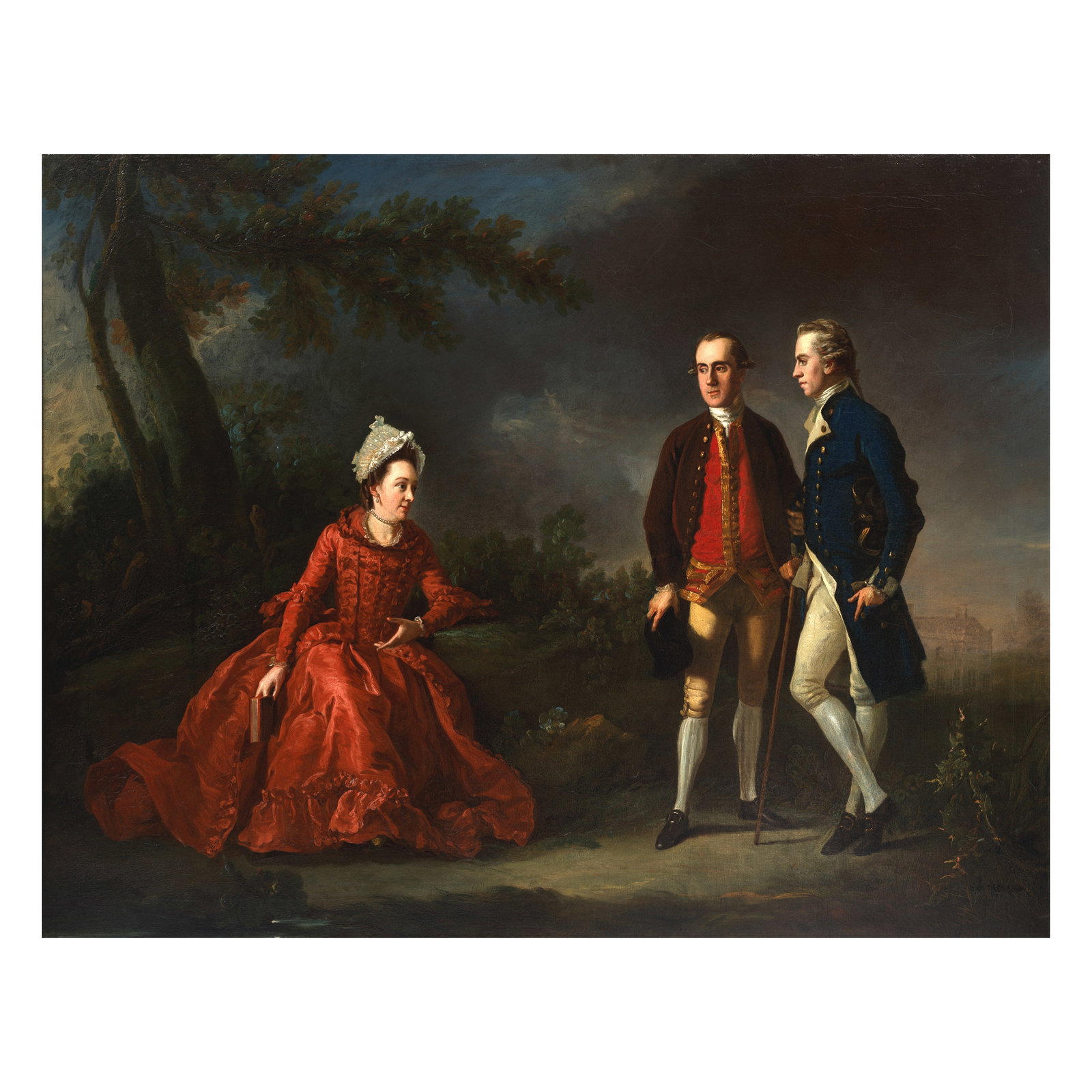 Sir Nathaniel Dance Holland, Bt. (London 1734-1811 Winchester) Portrait of members of the Maccle... (1 of 1)