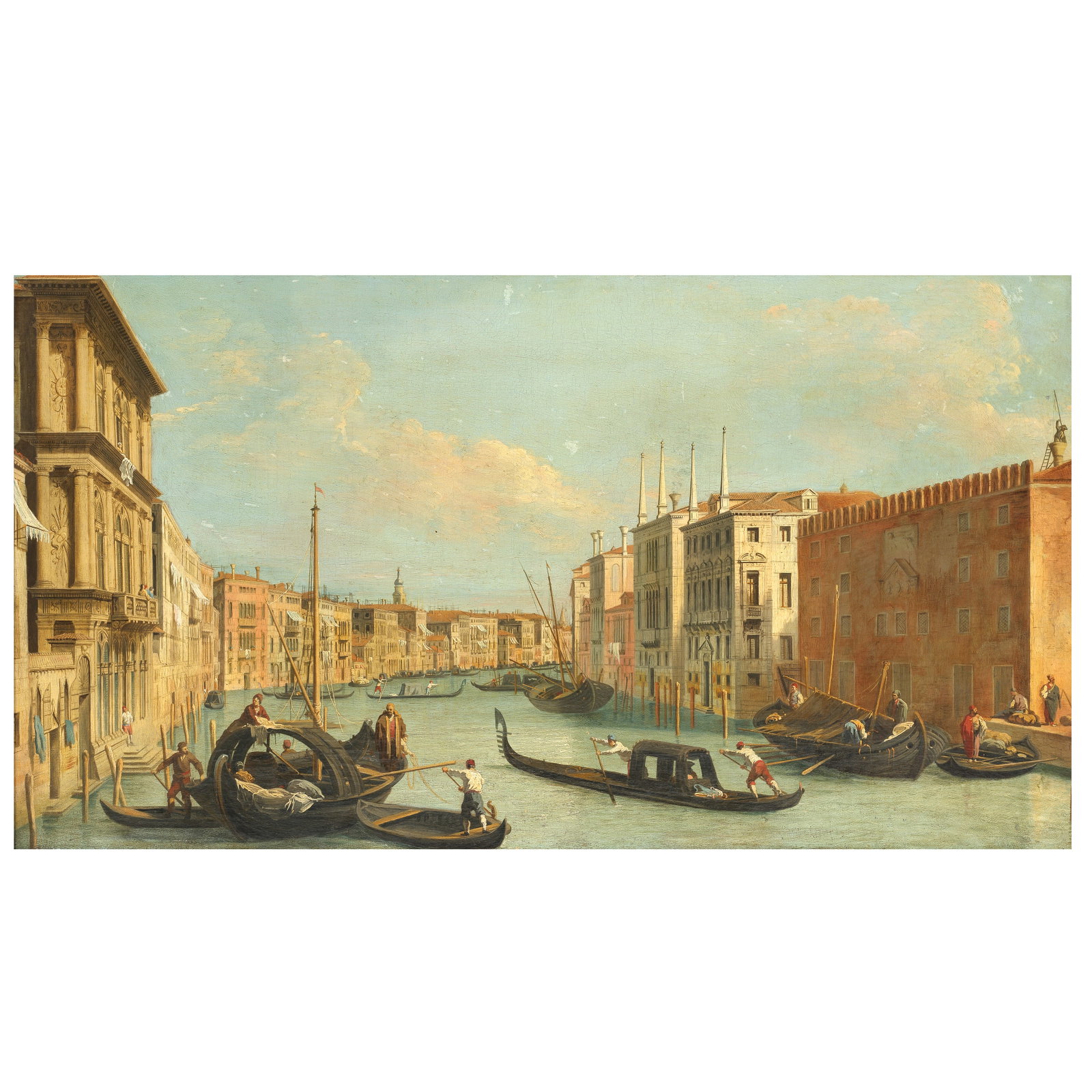 Circle of Antonio Canal, called il Canaletto (Venice 1697-1768) View of the Grand Canal, looking... (1 of 1)