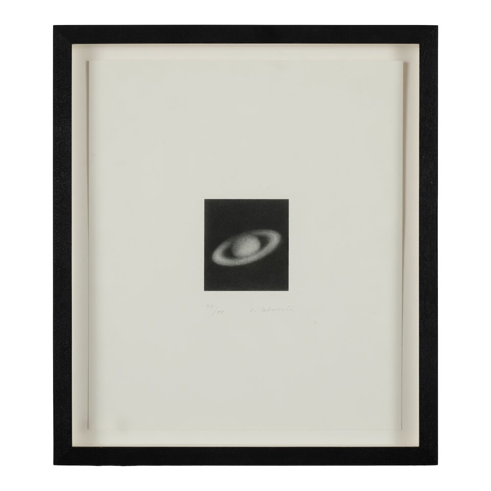 Vija Celmins (born 1939); Untitled (Saturn); - 2