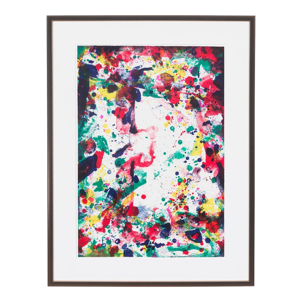 Sam Francis (1923-1994); Vegetable I, from Vegetable Series; - 2