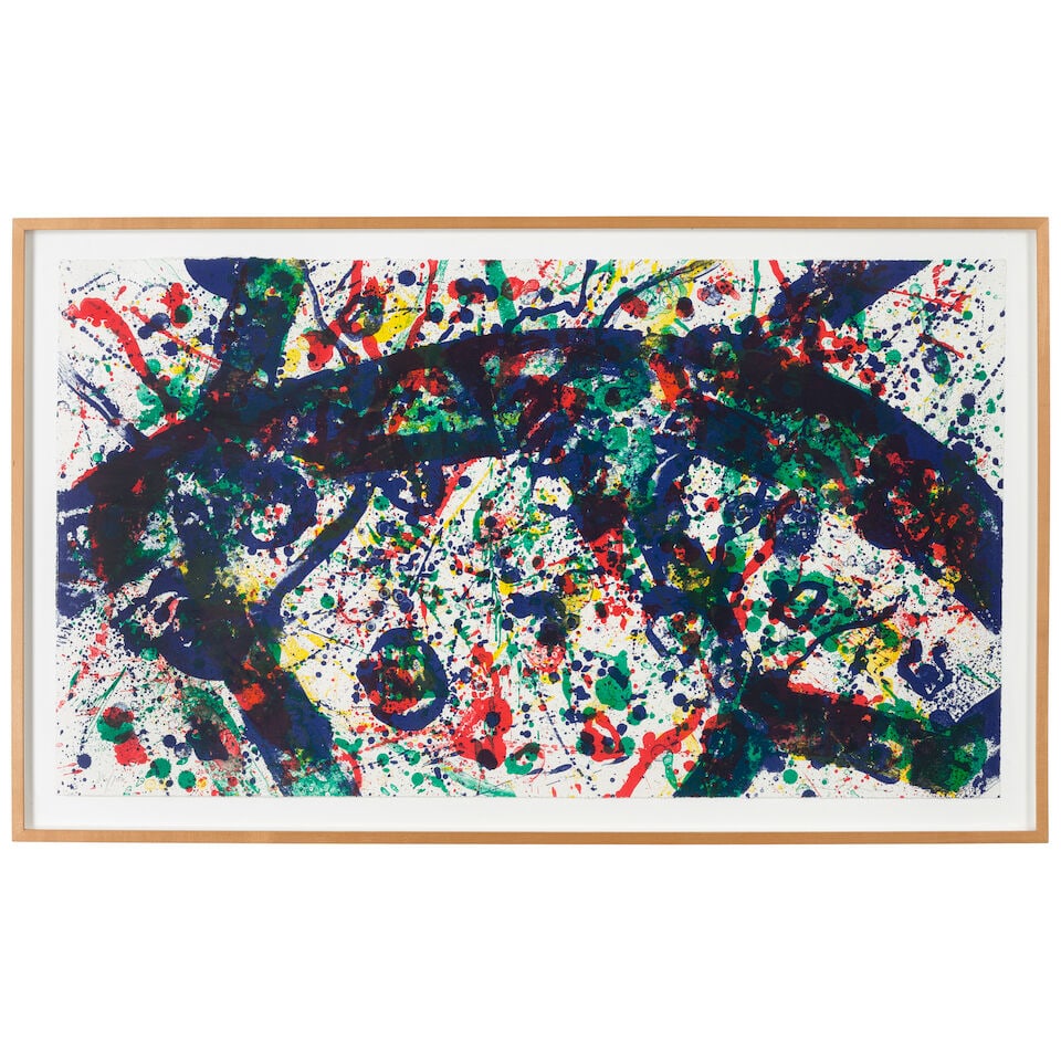 Sam Francis (1923-1994); Untitled; - 2