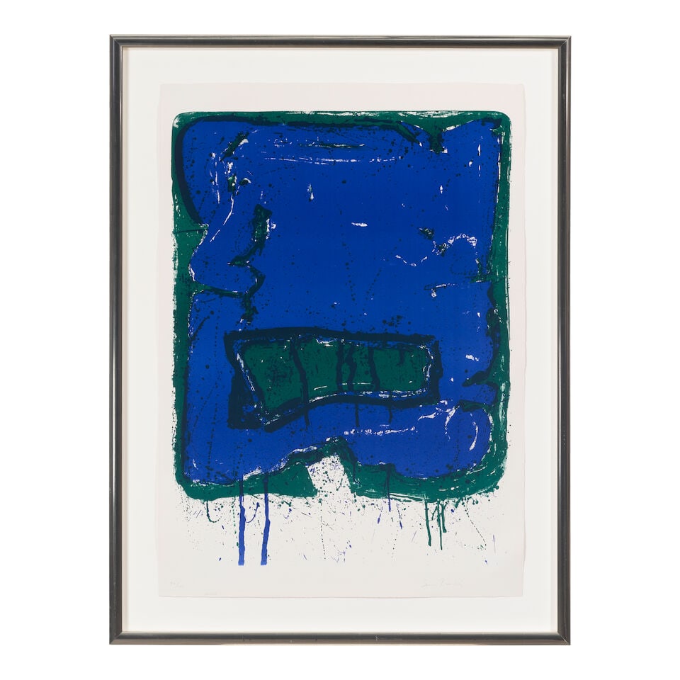 Sam Francis (1923-1994); Affiche Kunsthalle Bern; - 2