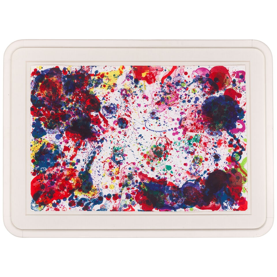 Sam Francis (1923-1994); For James Kirsch; - 2