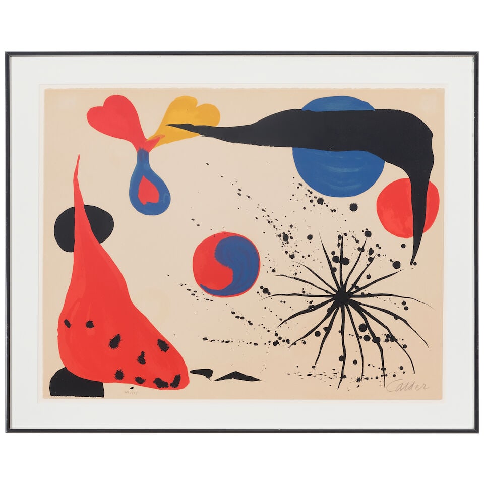 Alexander Calder (1898-1976); Flies in the Spider Web; - 2