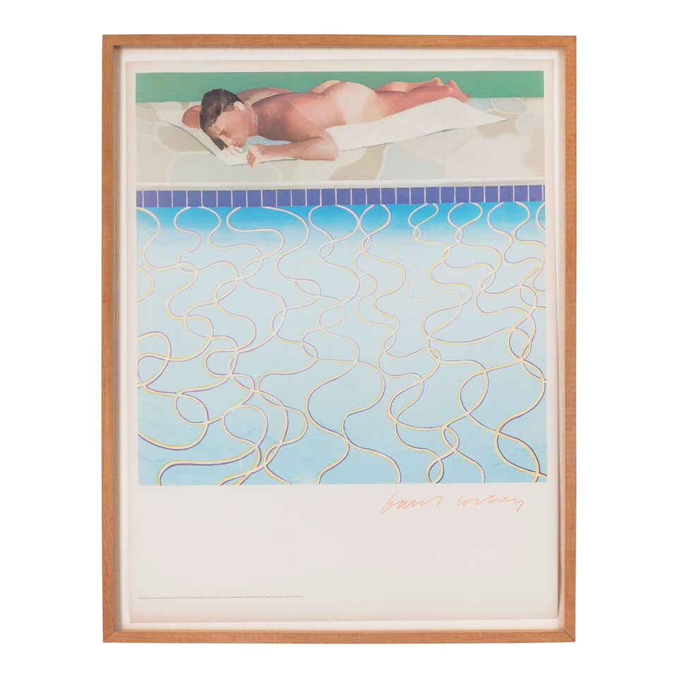 After David Hockney (1937-2026); Sunbather; - 2