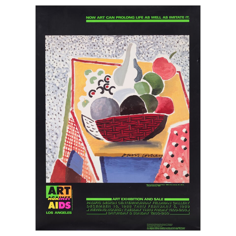 After David Hockney (1937-2026); Four Posters; - 2